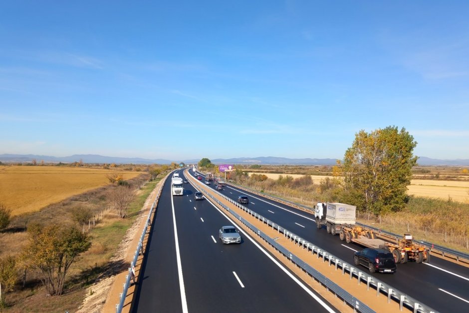 Ремонтни дейности затварят част от платното на АМ „Тракия“ в посока София