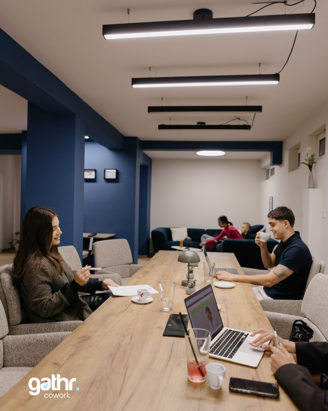 Работна атмосфера в Gathr Cowork