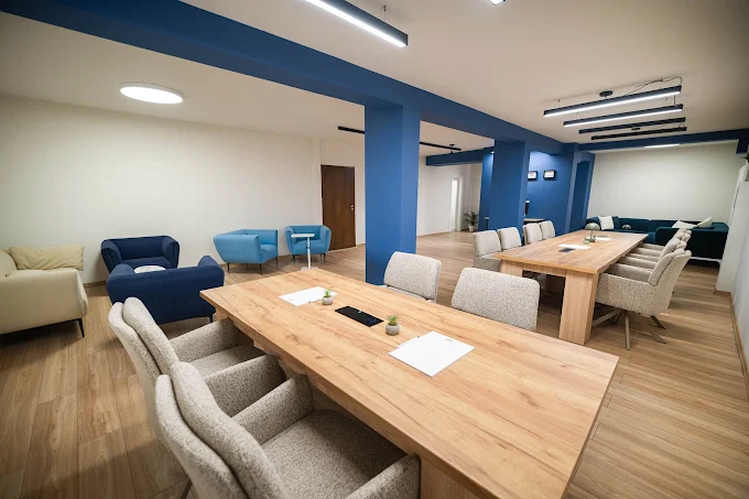 Интериор на Gathr Cowork